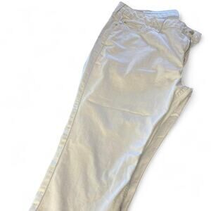 Lee tan capri jeans